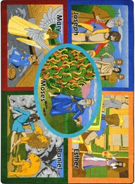 Joy Carpets Kid Essentials Bible Stories Multi
